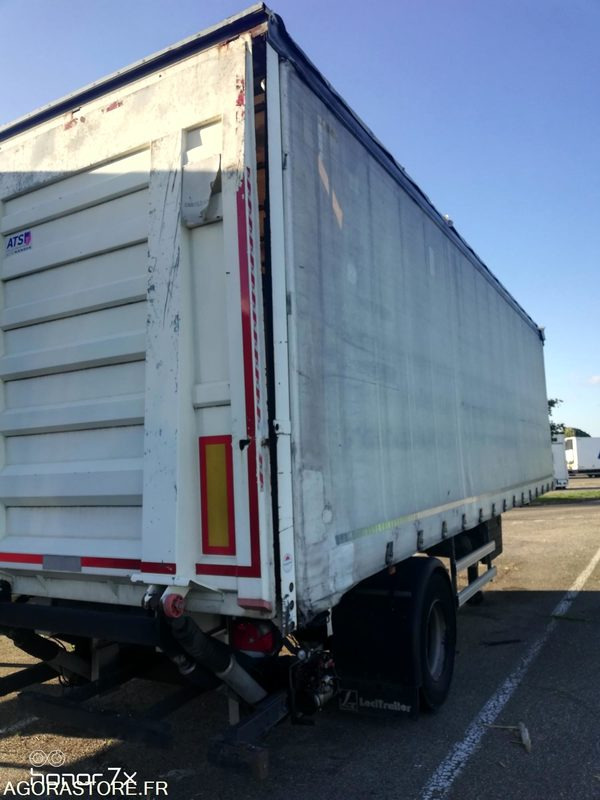 Semi-Remorque PLSC Lecitrailer - 1 essieu directeur - 2017 (30611) - Curtainsider semi-trailer: picture 1 Semi-Remorque PLSC Lecitrailer - 1 essieu directeur - 2017 (30611) - Curtainsider semi-trailer: picture 1