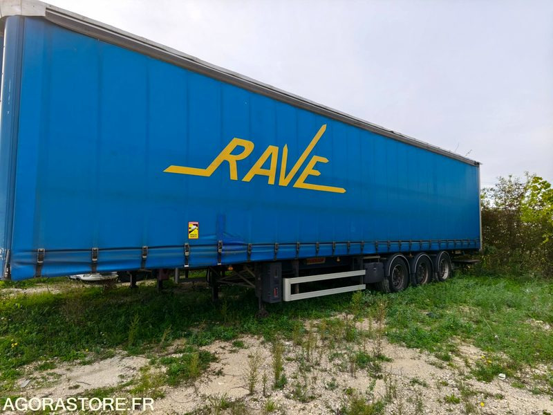 Semi-remorque Bâchée Fruehauf - 2011 (3689) - Curtainsider semi-trailer: picture 1 Semi-remorque Bâchée Fruehauf - 2011 (3689) - Curtainsider semi-trailer: picture 1