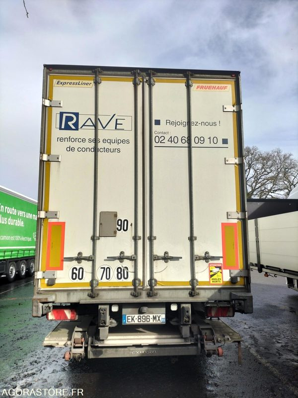 Semi-remorque city Fourgon - Fruehauf - 2017 (30644) - Semi-trailer: picture 3 Semi-remorque city Fourgon - Fruehauf - 2017 (30644) - Semi-trailer: picture 3