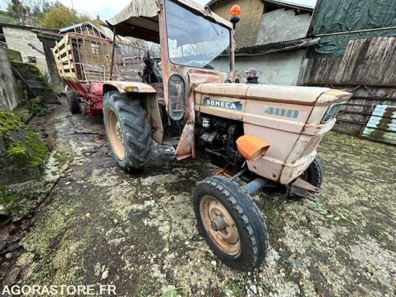 TRACTEUR SOMECA 400 - 3065 HEURES - Farm tractor: picture 3 TRACTEUR SOMECA 400 - 3065 HEURES - Farm tractor: picture 3