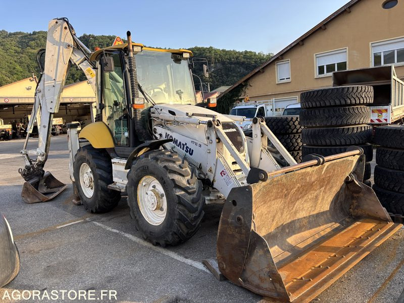 TRACTOPELLE KOMATSU WB93R MTP50-08 - 2008 - Backhoe loader: picture 3 TRACTOPELLE KOMATSU WB93R MTP50-08 - 2008 - Backhoe loader: picture 3
