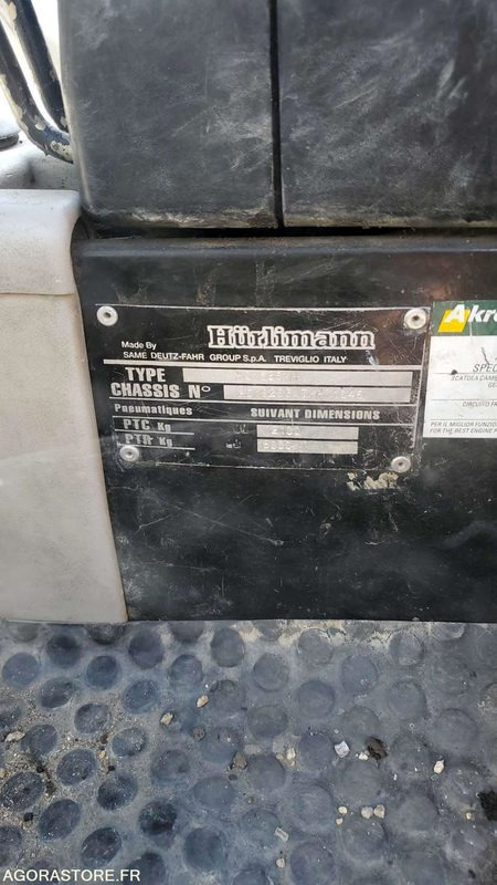 Tracteur HURLIMAN PRINCE 325XV - Farm tractor: picture 5 Tracteur HURLIMAN PRINCE 325XV - Farm tractor: picture 5