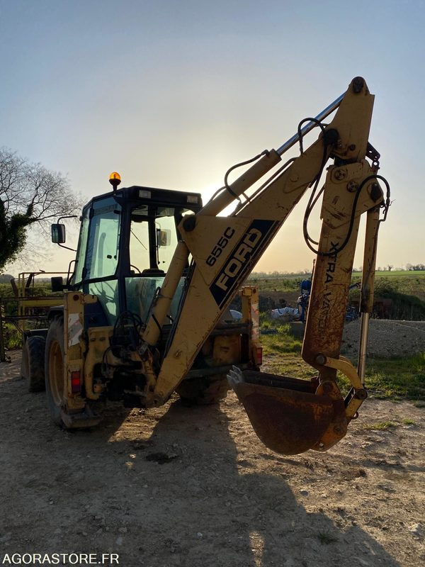 Tractopelle FORD 655C - 1991 - Backhoe loader: picture 3 Tractopelle FORD 655C - 1991 - Backhoe loader: picture 3
