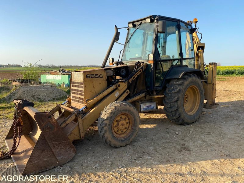 Tractopelle FORD 655C - 1991 - Backhoe loader: picture 2 Tractopelle FORD 655C - 1991 - Backhoe loader: picture 2
