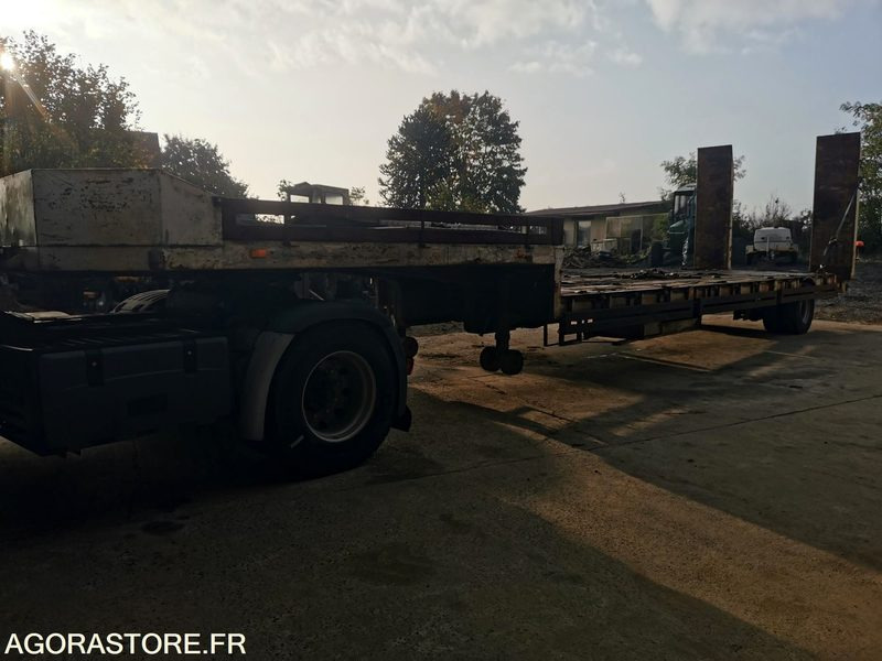 Remorque porte engin - CASTERA  - 1976 - Trailer: picture 3 Remorque porte engin - CASTERA  - 1976 - Trailer: picture 3