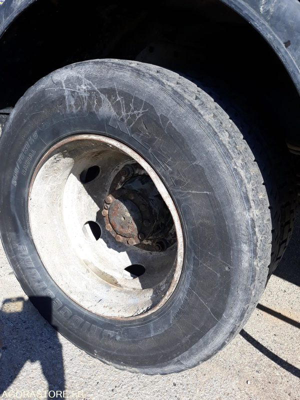 Truck CAMION BI-BENNE + GRUE - PL RENAULT MILDIUM 180 DCI Db - 2003 / 263 610 KM: picture 12