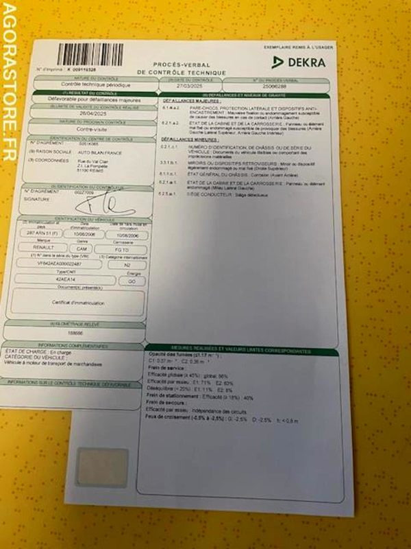 Truck POID LOURD  RENAULT MIDLUM: picture 8