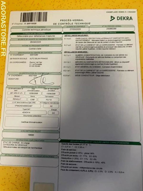 Truck POID LOURD  RENAULT MIDLUM: picture 7