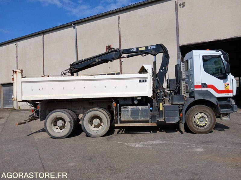 RENAULT 6x4 GRUE- KERAX 370 BENNE CARRE - 2007 / 414817 KM - BW-361-QB (M5603) - Truck: picture 1 RENAULT 6x4 GRUE- KERAX 370 BENNE CARRE - 2007 / 414817 KM - BW-361-QB (M5603) - Truck: picture 1