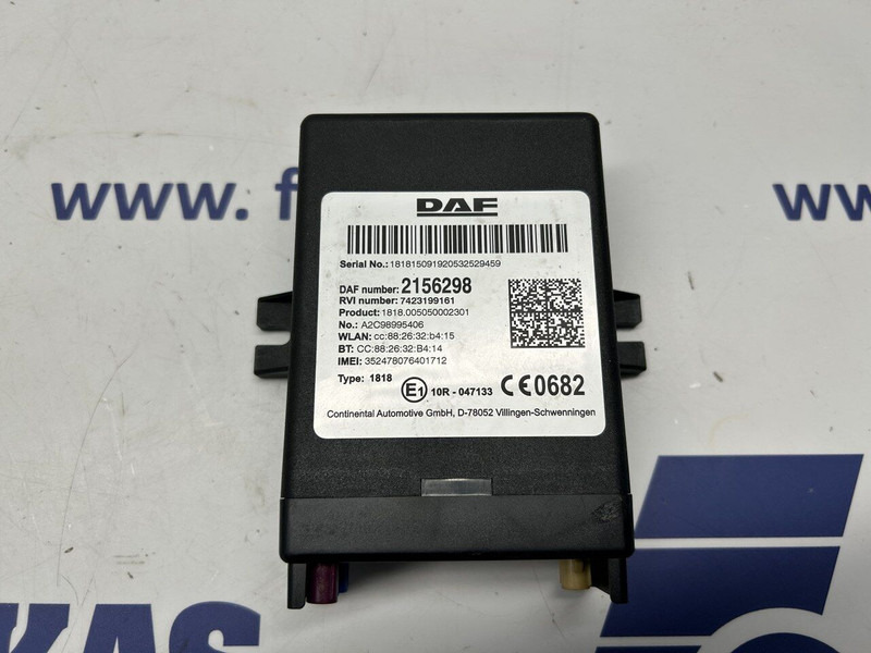 DAF XF - ECU for Truck: picture 1 DAF XF - ECU for Truck: picture 1