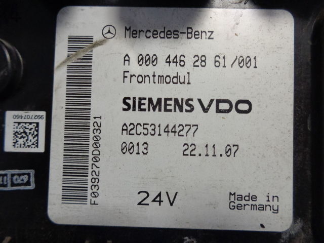 Mercedes-Benz Actros frontmodul control unit A ( WORLDWIDE DELIVERY - ECU for Truck: picture 2 Mercedes-Benz Actros frontmodul control unit A ( WORLDWIDE DELIVERY - ECU for Truck: picture 2
