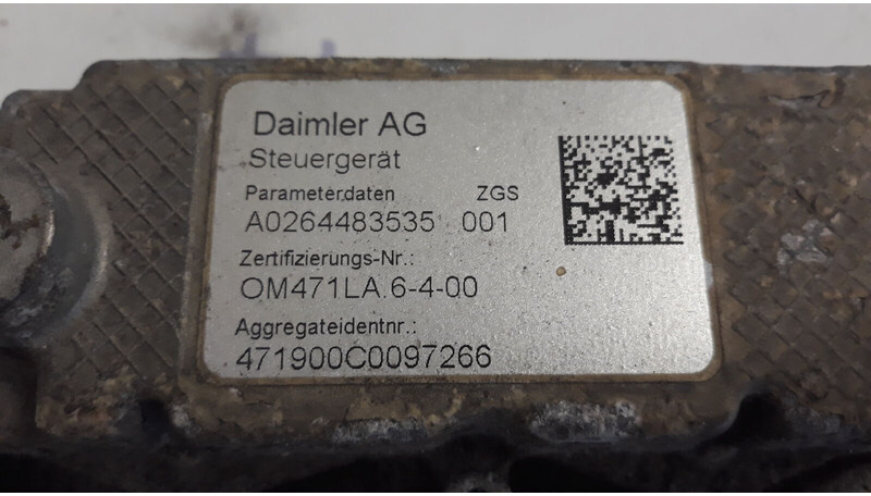 Mercedes-Benz OM471LA control unit MCM2 - ECU for Truck: picture 4 Mercedes-Benz OM471LA control unit MCM2 - ECU for Truck: picture 4