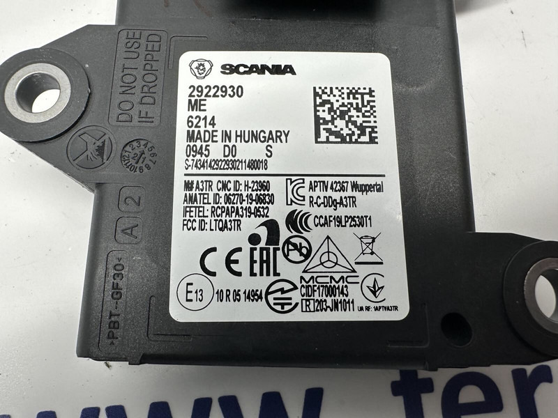 Scania SRR short range radar unit - ECU for Truck: picture 3 Scania SRR short range radar unit - ECU for Truck: picture 3