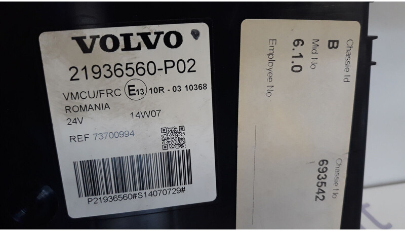 Volvo FH4 - ECU for Truck: picture 5 Volvo FH4 - ECU for Truck: picture 5