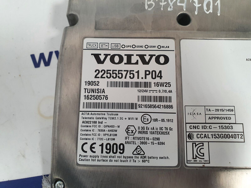 Volvo Telematic Gateway - ECU for Truck: picture 4 Volvo Telematic Gateway - ECU for Truck: picture 4