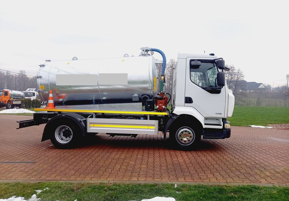 Renault MIDLUM 220 DXI EURO 5 ASENIZACJA 7000 LITRÓW ASENIZACYJNY BECZKA - Tank truck: picture 1 Renault MIDLUM 220 DXI EURO 5 ASENIZACJA 7000 LITRÓW ASENIZACYJNY BECZKA - Tank truck: picture 1