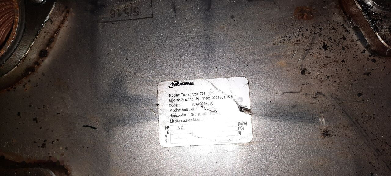 Modine -Teinr Volvo - Transmission for Bus: picture 3 Modine -Teinr Volvo - Transmission for Bus: picture 3