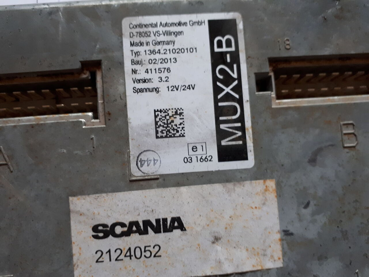 ECU for Bus Scania MUX2-B MUX2-M.MUX2-B+/ ZR2-BS/ ZR2-BD   Scania Neoplan: picture 10