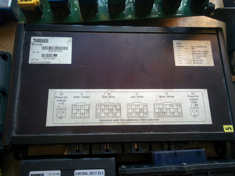 Volvo THOREB NODE/ Scania - ECU: picture 1 Volvo THOREB NODE/ Scania - ECU: picture 1