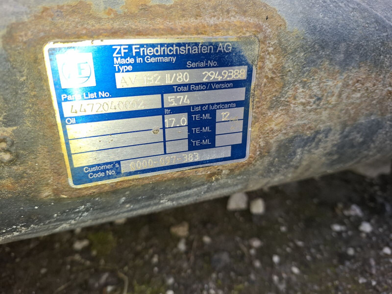 ZF Eaton Неоплан 660.4.22 Мерседес 407. Citara-2.84 DAF-1339G.2.93 - Rear axle: picture 5 ZF Eaton Неоплан 660.4.22 Мерседес 407. Citara-2.84 DAF-1339G.2.93 - Rear axle: picture 5