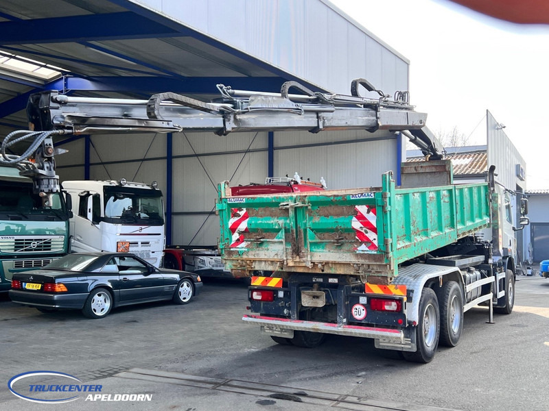 DAF CF 85.410 ATE, Hiab 166, 6x4 Steel spring - Tipper, Crane truck: picture 2 DAF CF 85.410 ATE, Hiab 166, 6x4 Steel spring - Tipper, Crane truck: picture 2