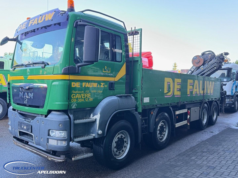MAN TGS 35.400 8x4, Handgeschakeld, HIAB 288 EP-5 - Dropside/ Flatbed truck, Crane truck: picture 3 MAN TGS 35.400 8x4, Handgeschakeld, HIAB 288 EP-5 - Dropside/ Flatbed truck, Crane truck: picture 3