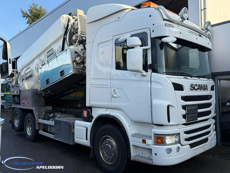 Scania G480 ADR, Roestvrijstaal, 3 Compartimenten, Interconsult - Vacuum truck: picture 1 Scania G480 ADR, Roestvrijstaal, 3 Compartimenten, Interconsult - Vacuum truck: picture 1