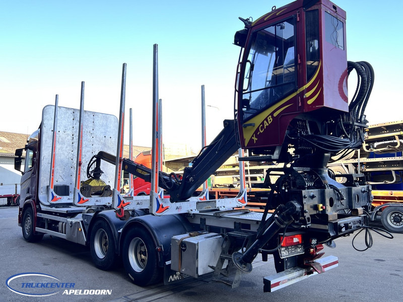 Scania R650 V8 NGS 6x4, Retarder, Jonsered ('18) - Logging truck, Crane truck: picture 4 Scania R650 V8 NGS 6x4, Retarder, Jonsered ('18) - Logging truck, Crane truck: picture 4