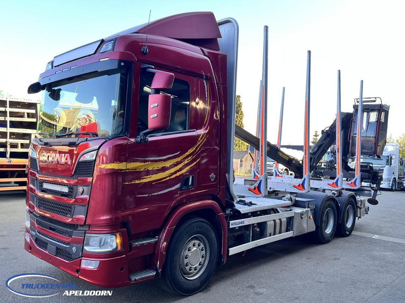 Scania R650 V8 NGS 6x4, Retarder, Jonsered Houtkraan - Logging truck, Crane truck: picture 3 Scania R650 V8 NGS 6x4, Retarder, Jonsered Houtkraan - Logging truck, Crane truck: picture 3