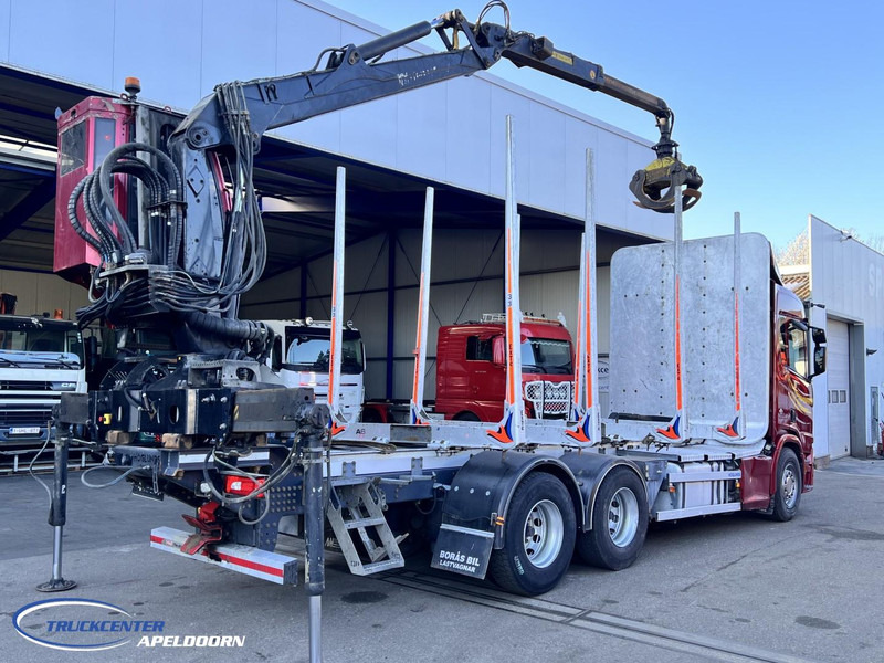 Scania R650 V8 NGS 6x4, Retarder, Jonsered Houtkraan - Logging truck, Crane truck: picture 2 Scania R650 V8 NGS 6x4, Retarder, Jonsered Houtkraan - Logging truck, Crane truck: picture 2