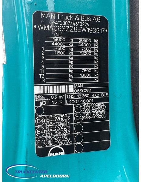 Tractor unit MAN TGS Euro 6, NL truck: picture 14