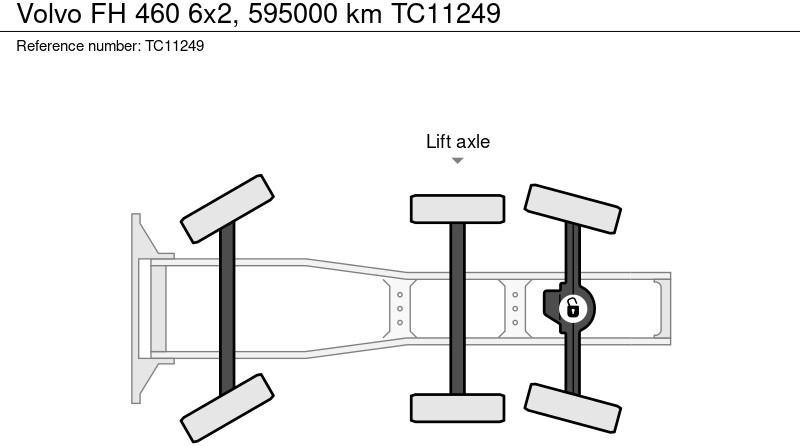 Volvo FH 460 6x2, 595000 km - Tractor unit: picture 2 Volvo FH 460 6x2, 595000 km - Tractor unit: picture 2