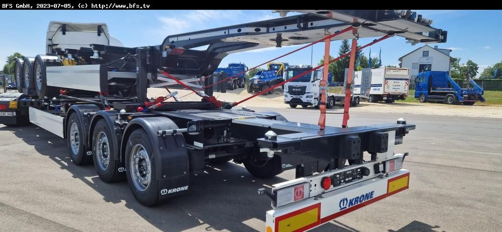 Krone Sattelauflieger Container Chassi SDC 27 eLTU5-2 - Container transporter/ Swap body semi-trailer: picture 3 Krone Sattelauflieger Container Chassi SDC 27 eLTU5-2 - Container transporter/ Swap body semi-trailer: picture 3