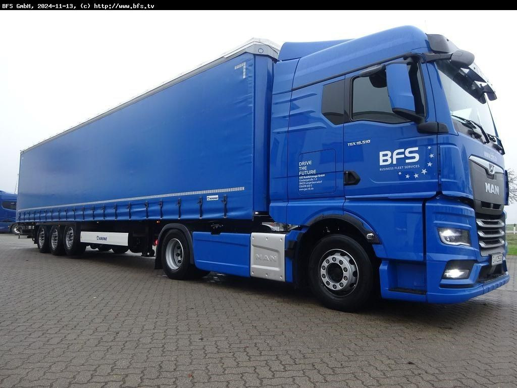Krone Sattelauflieger SDP 27 eLB50-CS XL Getränke, Cod - Curtainsider semi-trailer: picture 1 Krone Sattelauflieger SDP 27 eLB50-CS XL Getränke, Cod - Curtainsider semi-trailer: picture 1