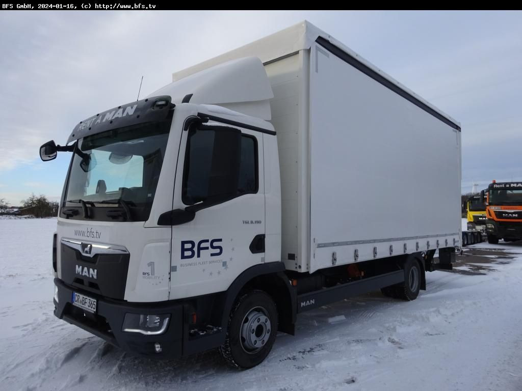 MAN TGL (TG3) 8.190 4x2 BL CH - Curtain side van: picture 1 MAN TGL (TG3) 8.190 4x2 BL CH - Curtain side van: picture 1