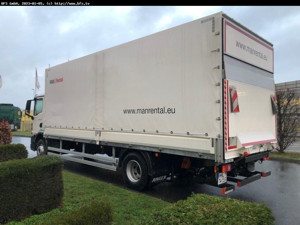 MAN TGM (TG3) 15.290 4x2 BL CH Plane, LBW - Curtainsider truck: picture 2 MAN TGM (TG3) 15.290 4x2 BL CH Plane, LBW - Curtainsider truck: picture 2