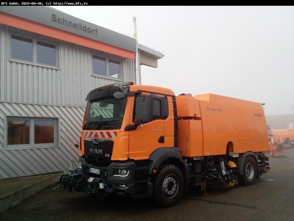 MAN TGS 18.360 4x2 BL BEAM S9000 beids. WK HD Heckab - Road sweeper: picture 1 MAN TGS 18.360 4x2 BL BEAM S9000 beids. WK HD Heckab - Road sweeper: picture 1