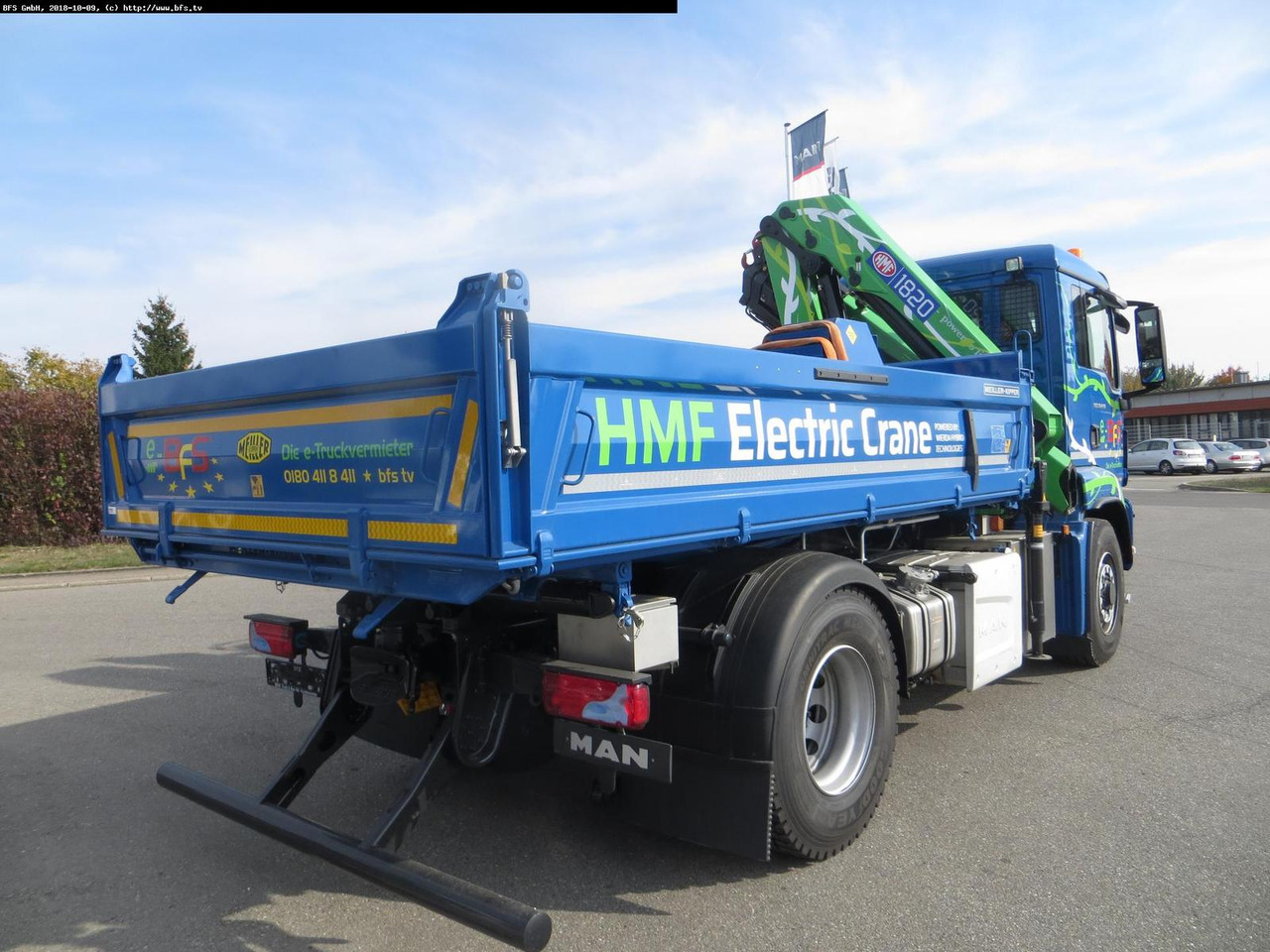 MAN TGS 18.420 4x4H BL HMF,Elektrokran 1820 K4 RC MAN TGS 18.420 4x4H BL HMF,Elektrokran 1820 K4 RC - Tipper: picture 2 MAN TGS 18.420 4x4H BL HMF,Elektrokran 1820 K4 RC MAN TGS 18.420 4x4H BL HMF,Elektrokran 1820 K4 RC - Tipper: picture 2