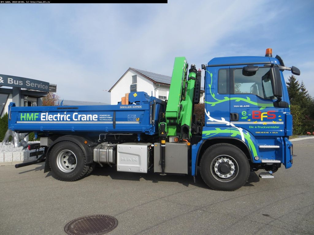 MAN TGS 18.420 4x4H BL HMF,Elektrokran 1820 K4 RC MAN TGS 18.420 4x4H BL HMF,Elektrokran 1820 K4 RC - Tipper: picture 3 MAN TGS 18.420 4x4H BL HMF,Elektrokran 1820 K4 RC MAN TGS 18.420 4x4H BL HMF,Elektrokran 1820 K4 RC - Tipper: picture 3
