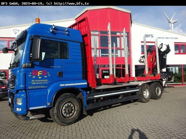 MAN TGS 26.500 6x4H-4BL Kurzholz - Logging truck: picture 2 MAN TGS 26.500 6x4H-4BL Kurzholz - Logging truck: picture 2
