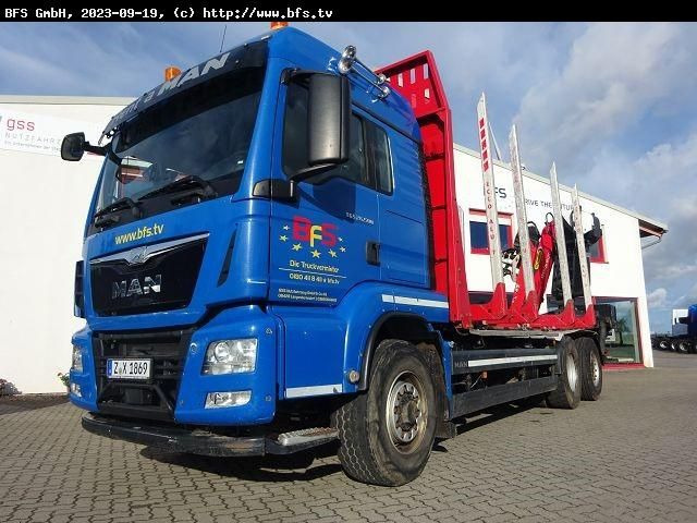 MAN TGS 26.500 6x4H-4BL Kurzholz - Logging truck: picture 1 MAN TGS 26.500 6x4H-4BL Kurzholz - Logging truck: picture 1