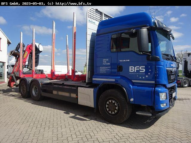 MAN TGS 26.510 6x4 H-4BL NEU ZF Getriebe + NEU Kuppl - Logging truck: picture 2 MAN TGS 26.510 6x4 H-4BL NEU ZF Getriebe + NEU Kuppl - Logging truck: picture 2