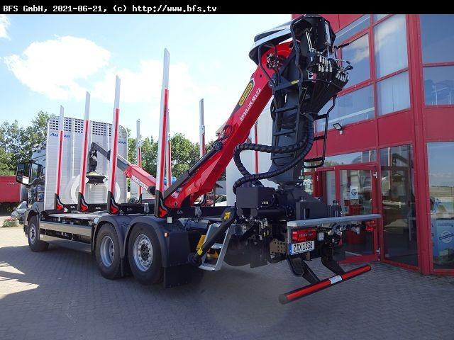 MAN TGS (TG3) 26.510 6x4H-4 BL CH Kurzholz Bio Öl, - Logging truck: picture 3 MAN TGS (TG3) 26.510 6x4H-4 BL CH Kurzholz Bio Öl, - Logging truck: picture 3