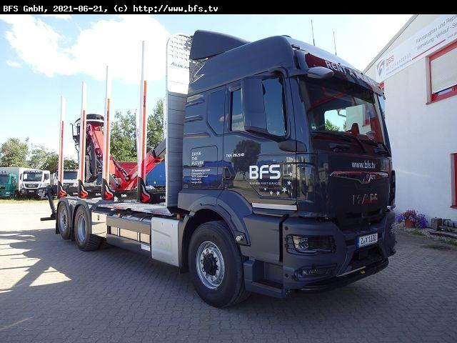 MAN TGS (TG3) 26.510 6x4H-4 BL CH Kurzholz Bio Öl, - Logging truck: picture 4 MAN TGS (TG3) 26.510 6x4H-4 BL CH Kurzholz Bio Öl, - Logging truck: picture 4