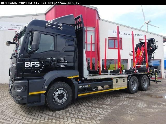 MAN TGS (TG3) 33.510 6x4 BL CH - Logging truck: picture 1 MAN TGS (TG3) 33.510 6x4 BL CH - Logging truck: picture 1