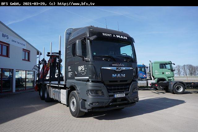MAN TGX (TG3) 26.510 6x4 BL TG3, Plateau Aufbau - Logging truck: picture 3 MAN TGX (TG3) 26.510 6x4 BL TG3, Plateau Aufbau - Logging truck: picture 3