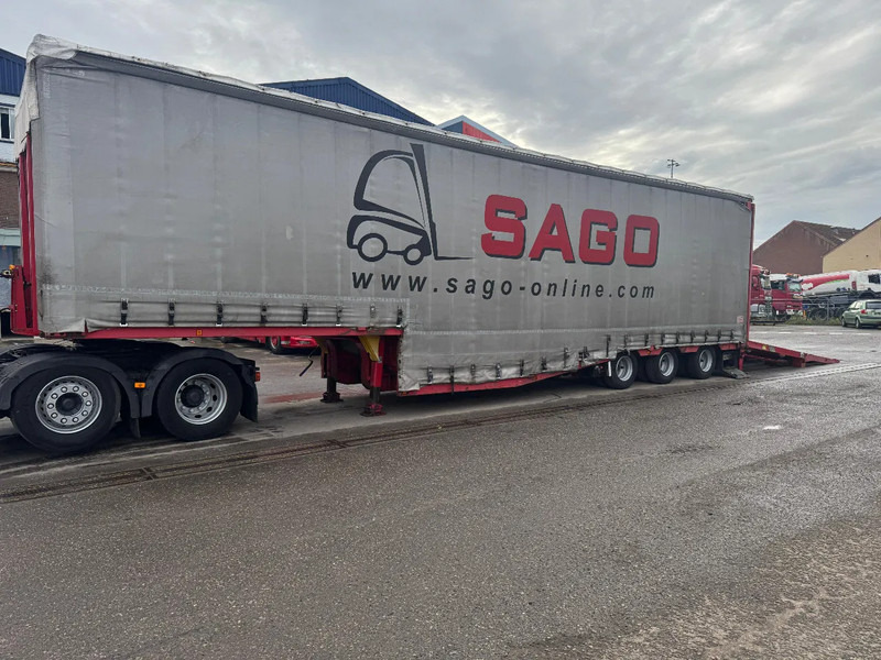 CMT NSP24, SLIDING ROOF, 30 CM SLIDING SIDE WALLS, LAST AXLE STEERING, ELECTRIC WINCH - Low loader semi-trailer: picture 2 CMT NSP24, SLIDING ROOF, 30 CM SLIDING SIDE WALLS, LAST AXLE STEERING, ELECTRIC WINCH - Low loader semi-trailer: picture 2