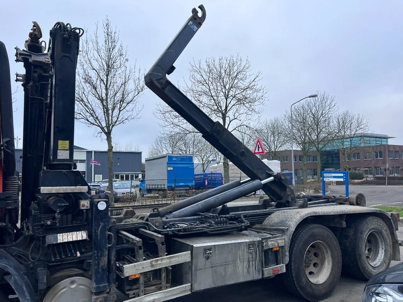 Crane truck DAF CF 85.380 6X2 + MKG 141 A2 CRANE + 20 TON HOOKLIFT - EURO 3 - MANUAL GEAR - 10 TYRES: picture 9