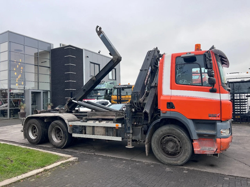 Crane truck DAF CF 85.380 6X2 + MKG 141 A2 CRANE + 20 TON HOOKLIFT - EURO 3 - MANUAL GEAR - 10 TYRES: picture 12