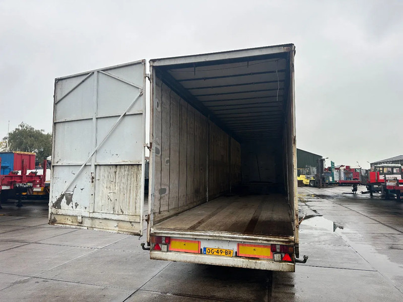 Low loader semi-trailer DRACO SCHUIFZEILEN + DAK, ACHTERPORTAAL VERBREEDBAAR: picture 6